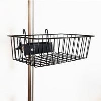 MCM217-IV-pole-basket-black