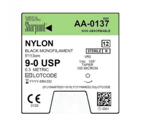 aa-0140_aa-0137_nylon_sharpoint_microsutures_surgical_specialties_price_corza_vr5_needle