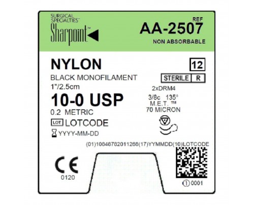 aa-2507_nylon_sharpoint_microsutures_surgical_specialties_price