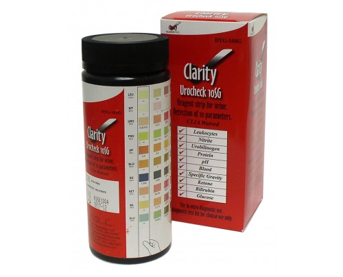 clarity_urocheck_dtg-10sg_urine_test_strips
