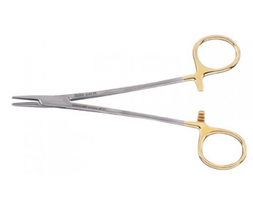 miltex_8-51tc_crile-wood_debakey_tungsten_carbide_needle_holders_drivers_gold_handle