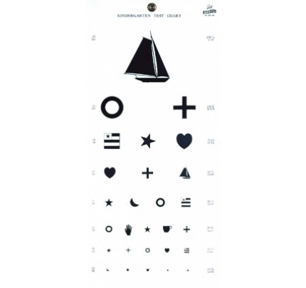 Graham Field Kindergarten Eye Test Chart