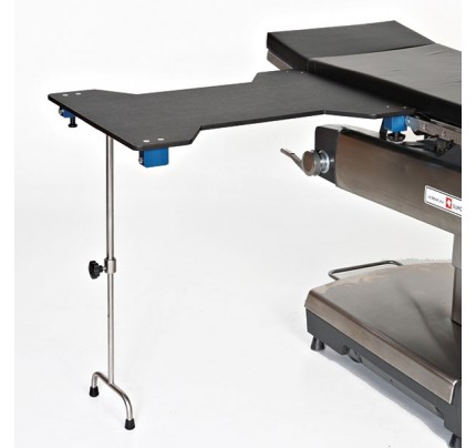 Mid Central Medical 325 and 326 Carbon Fiber Hourglass Arm and Hand Surgery Tables with Leg