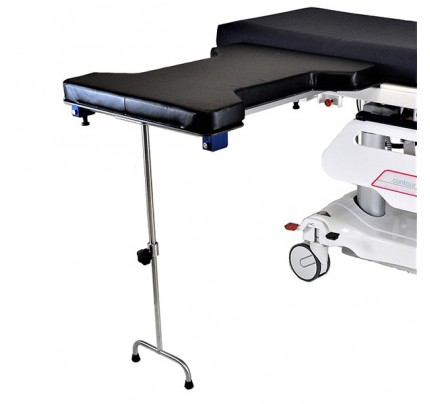 Mid Central Medical 337 and 338 Underpad Hourglass Hand and Arm Surgery Tables with Leg