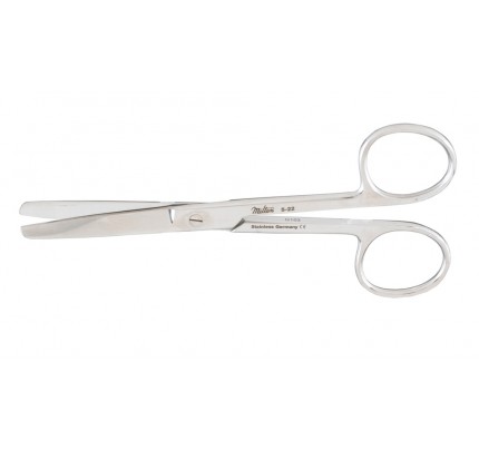 Miltex Operating Scissors Straight Blunt \ Blunt Tips