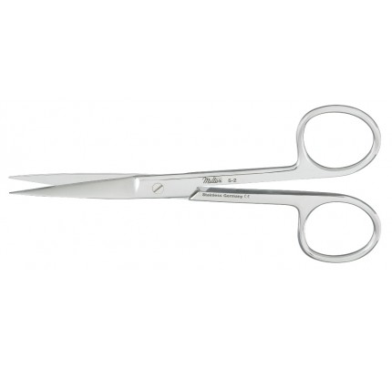 Miltex Operating Scissors Straight Sharp \ Sharp Tips