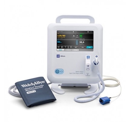 Welch Allyn 4400 Spot Vital Signs Device Patient Monitor 