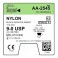 sharpoint_microsuture_black_nylon_9-0_suture_aa-1825_and_aa-2545_with_hsv6_vas_cutting_needles 