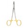 miltex_8-8tc_halsey_tungsten_carbide_needle_holders_drivers_gold_handle_smooth_5_long