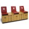 hausmann_proteam_a9530_series_modular_3_seat_taping_table