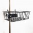 MCM217-IV-pole-basket-black